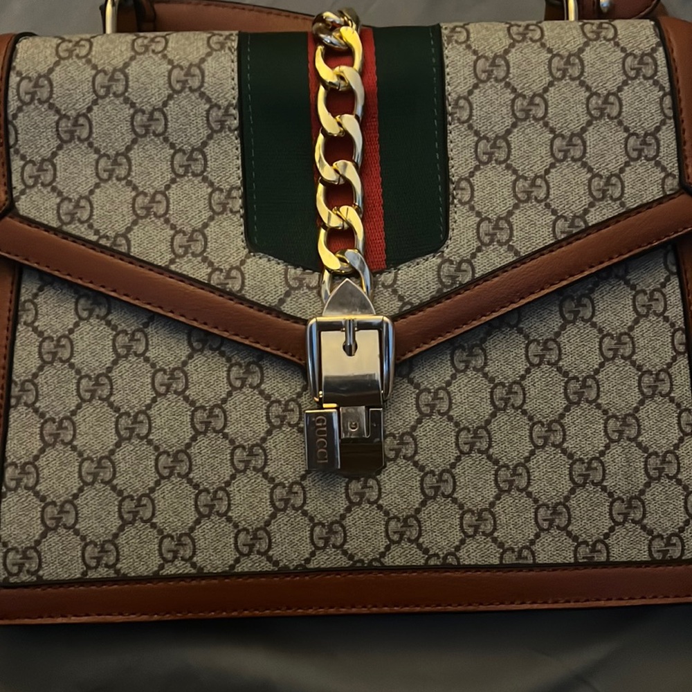 Women Gucci Tote Bag, Light brown, Medium sized bag